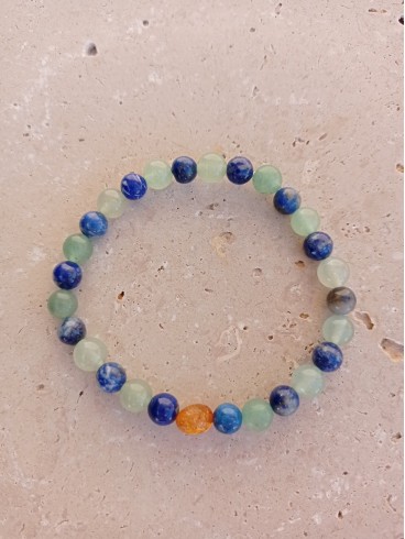 Bracelet Peau neuve - pierres...