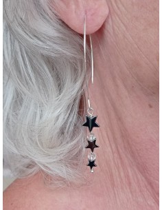 Boucle d'Oreilles Hématites... 2