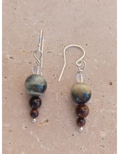 Boucles d'Oreilles Œil de...