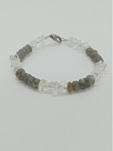 Bracelet Cristal de Roche et... Bracelet Cristal de Roche et...