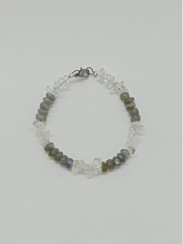 Bracelet Cristal de Roche et... Bracelet Cristal de Roche et...