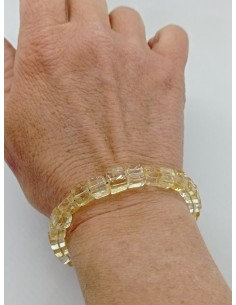 Bracelet Cubes de Citrine -... 2