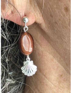 Boucles d'Oreilles Œil de...